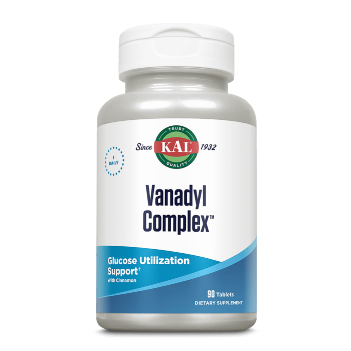 Kal Vanadyl Complex - Front view