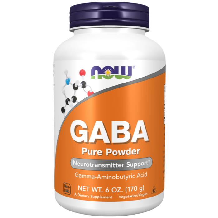 NOW Foods GABA Powder - 6 oz.