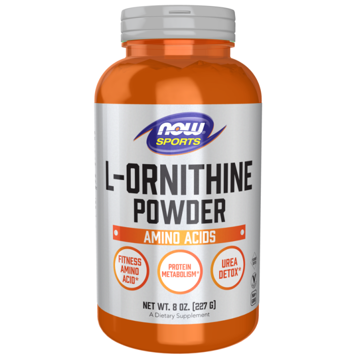 NOW Foods L-Ornithine - 8 oz. Powder