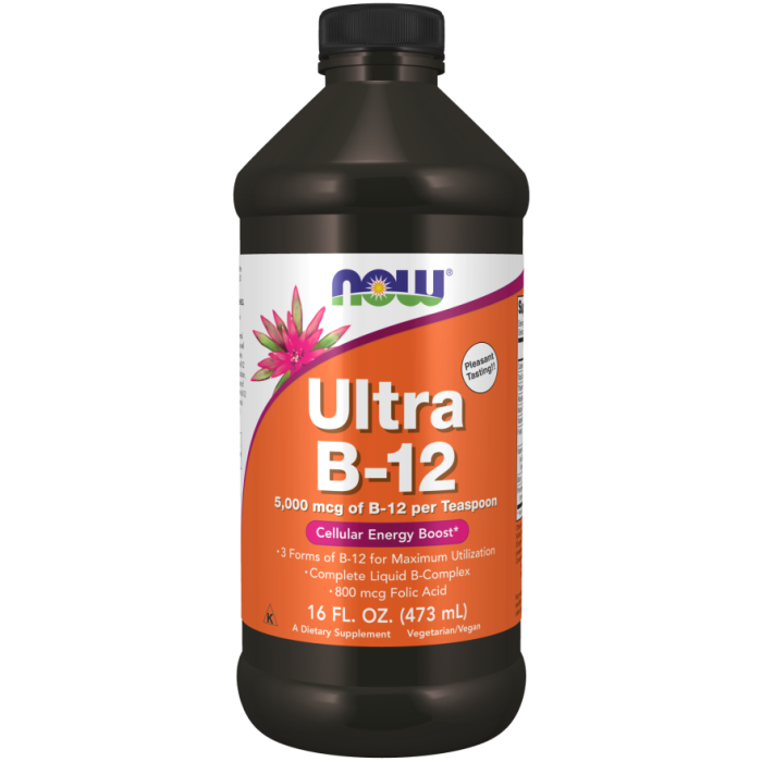 NOW Foods Ultra B-12 Liquid - 16 oz.