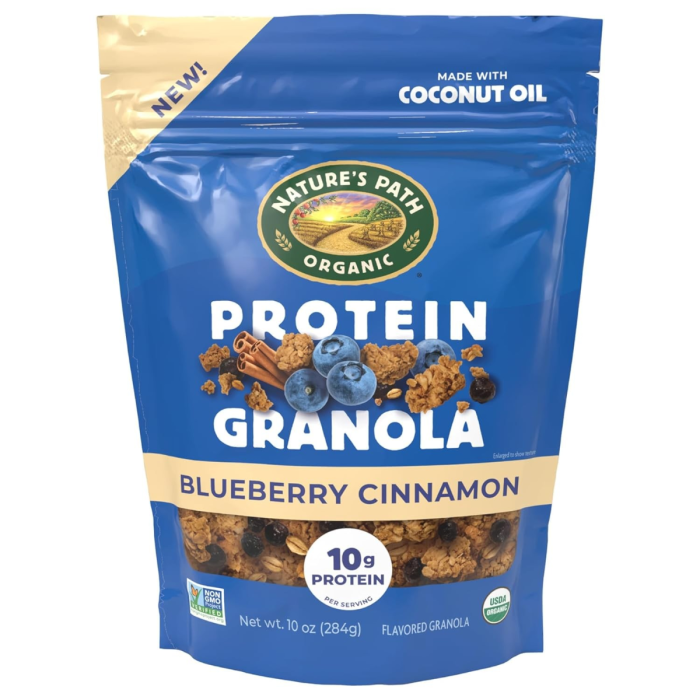 Nature's Path Blueberry Cinnamon Protein Granola - Front view
