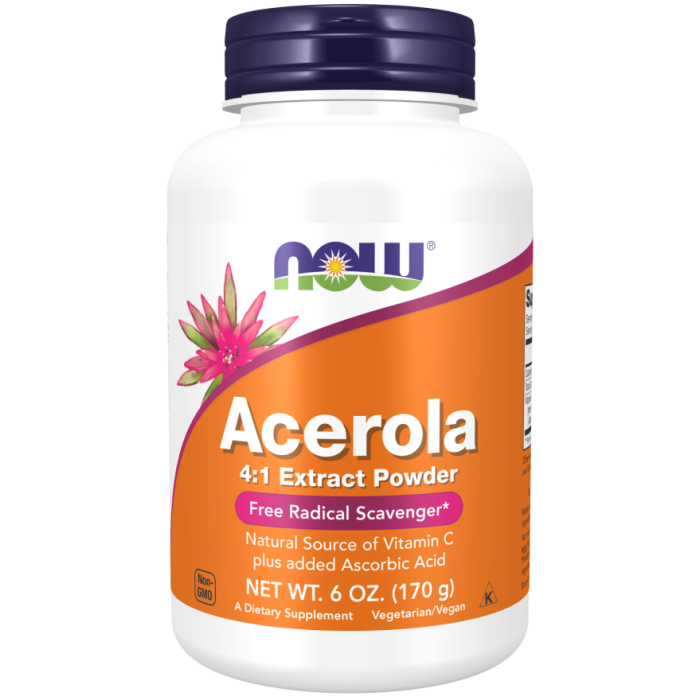 NOW Foods Acerola Powder - 6 oz.