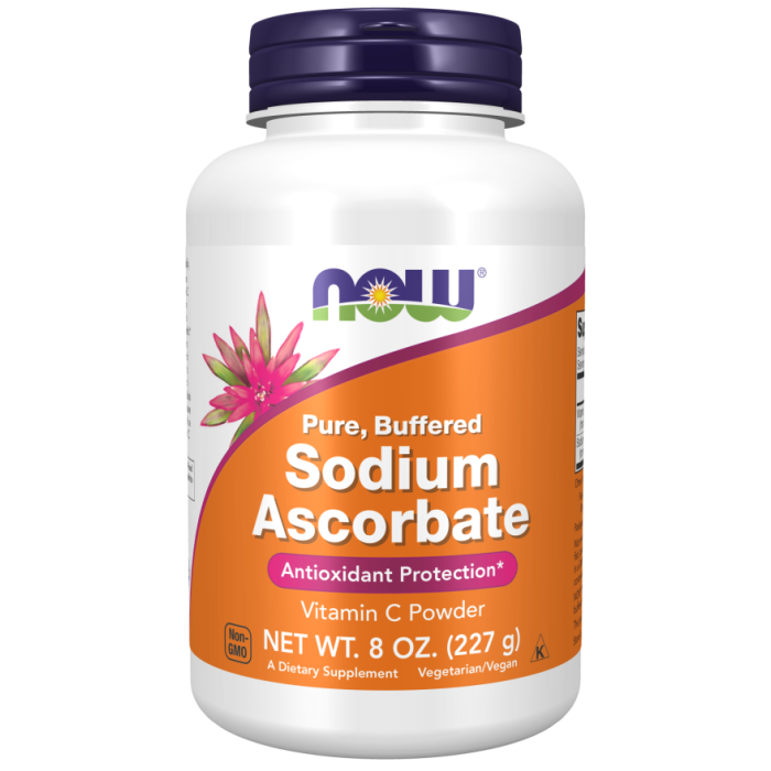 NOW Foods Sodium Ascorbate Powder - 8 oz.