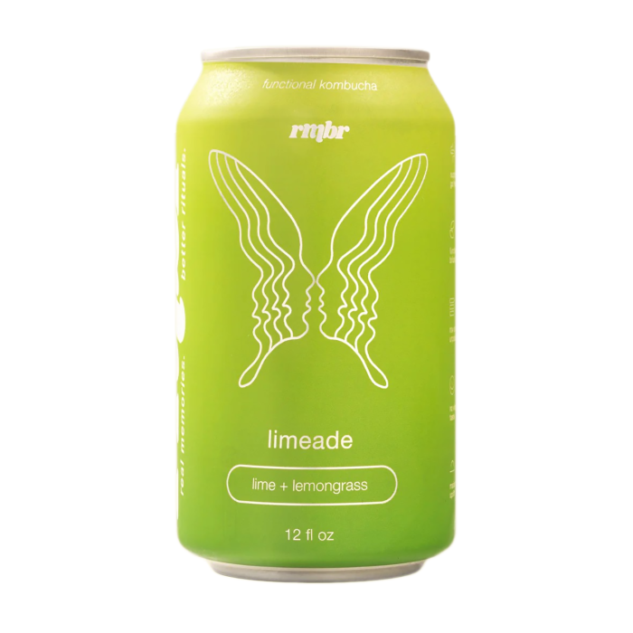 RMBR Functional Kombucha Limeade - Front view