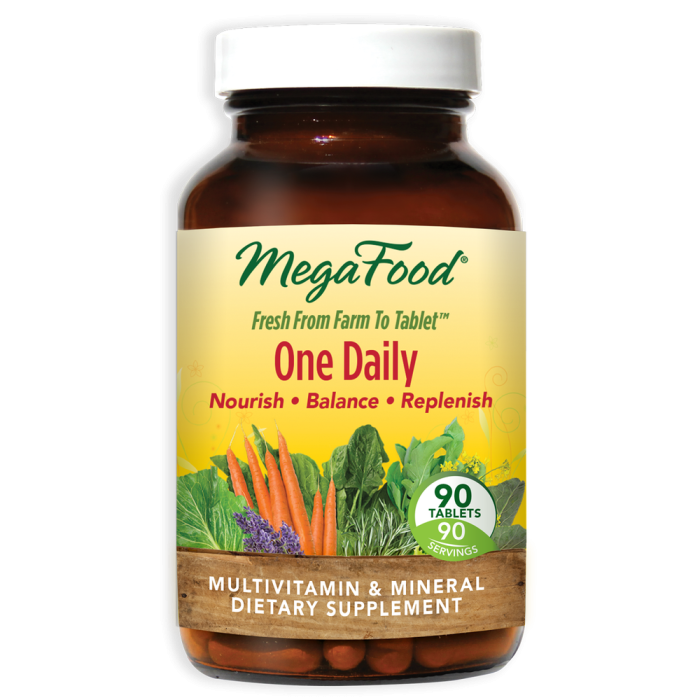 MegaFood One Daily Multivitamin, 90 Tablets