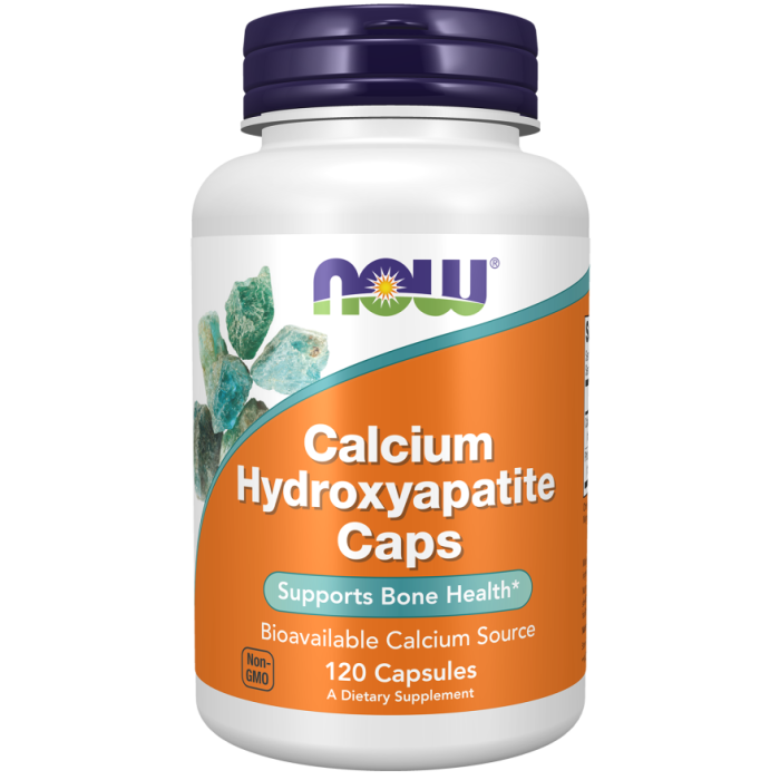 NOW Foods Calcium Hydroxyapatite - 120 Capsules