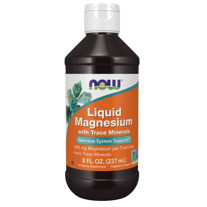 NOW Foods Liquid Magnesium - 8 fl. oz.