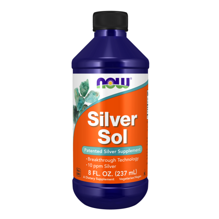 NOW Foods Silver Sol Liquid - 8 fl. oz.