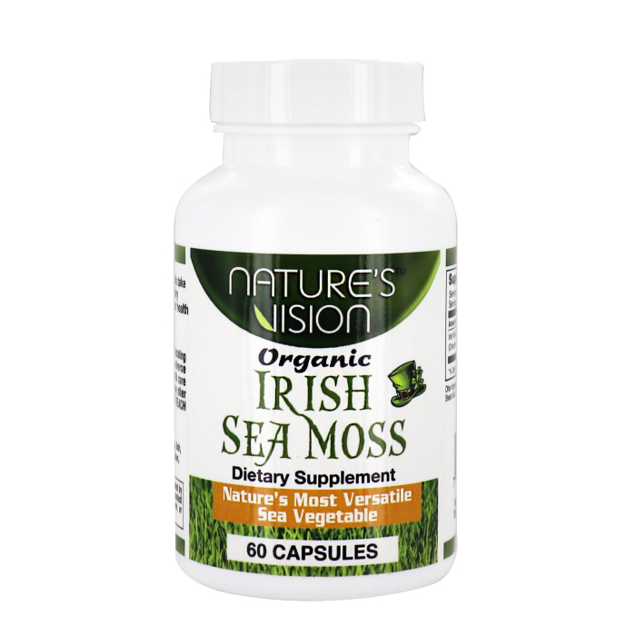 Nature's Vision Irish Sea Moss, 60 Capsules