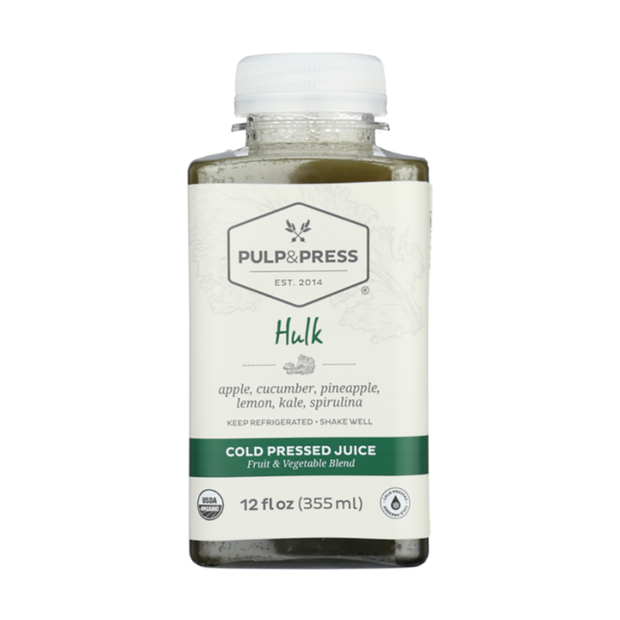 Pulp & Press Hulk Cold Pressed Juice - Front view