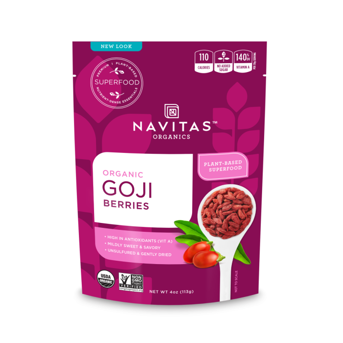 Navitas Organics Goji Berries 8 oz.