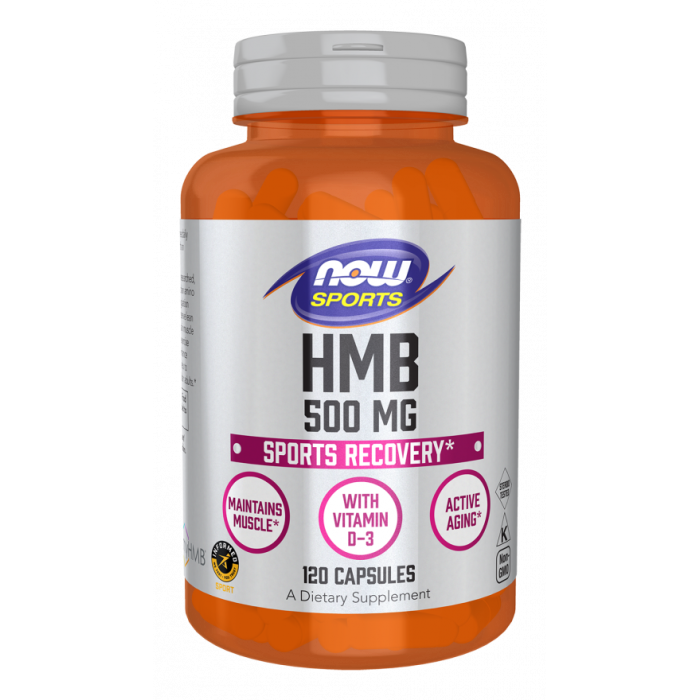 NOW Foods HMB 500 mg - 120 Capsules