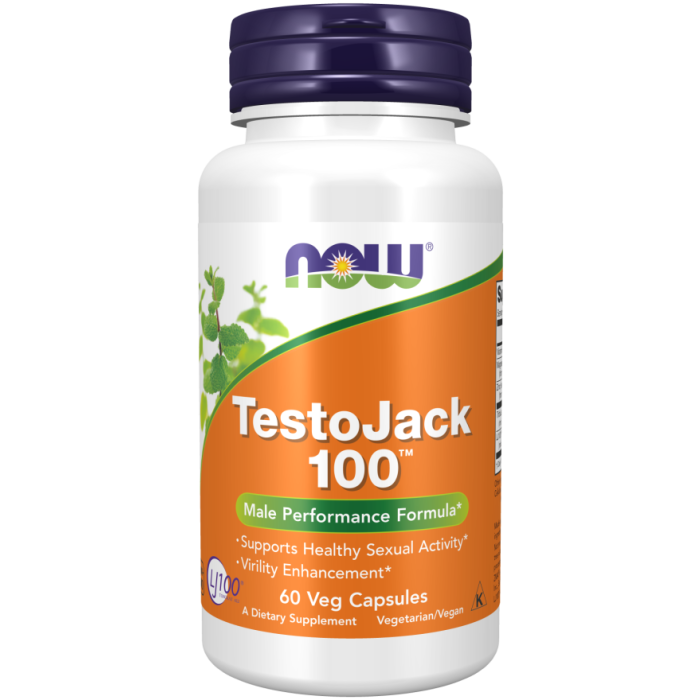 NOW Foods TestoJack 100™ - 60 Veg Capsules