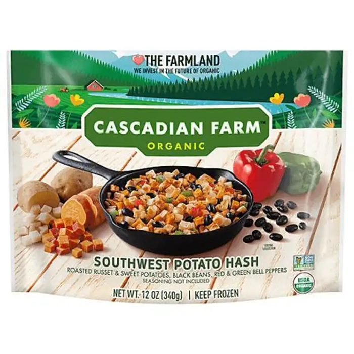 Cascadian Farm Organic Frozen Southwest Sweet Potato Hash - Front view