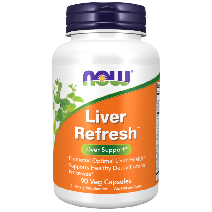 NOW Foods Liver Refresh™ - 90 Veg Capsules