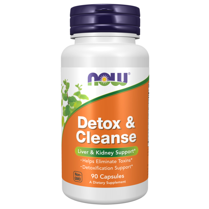 NOW Foods Detox & Cleanse - 90 Capsules