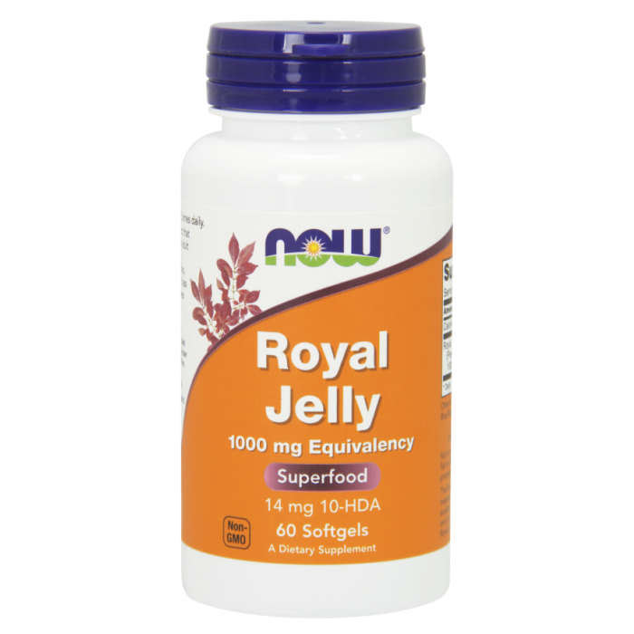 NOW Foods Royal Jelly 1000 mg - 60 Softgels