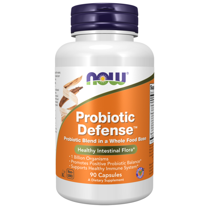 NOW Foods Probiotic Defense™ - 90 Capsules