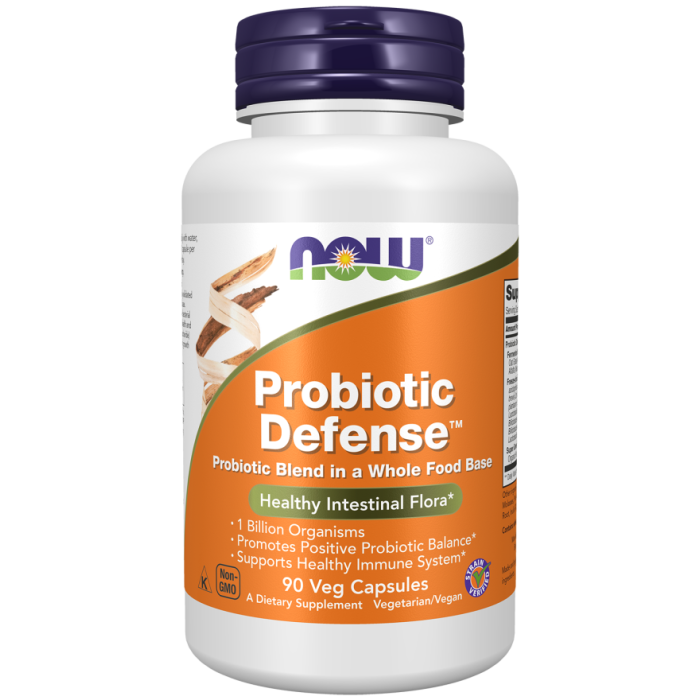 NOW Foods Probiotic Defense™ - 90 Veg Capsules