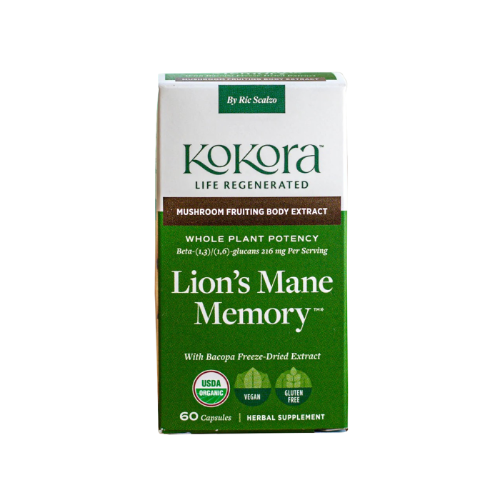 Kokora Lion’s Mane Memory - Front view