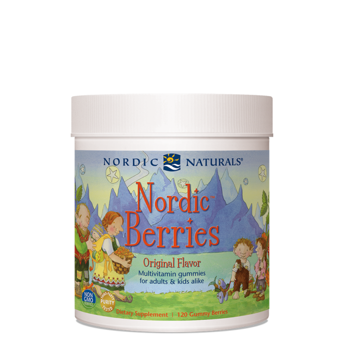 Nordic Naturals Nordic Berries, 120 Gummies