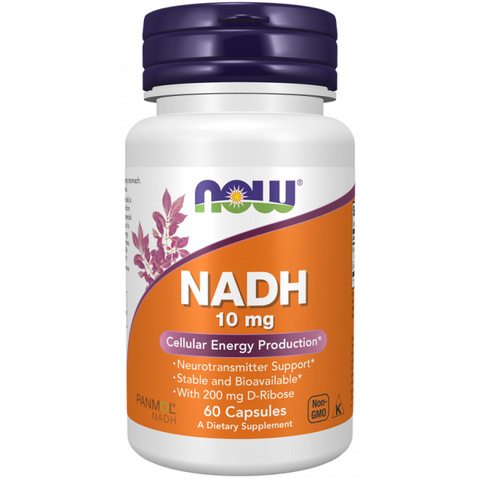 NOW Foods NADH 10 mg - 60 Capsules