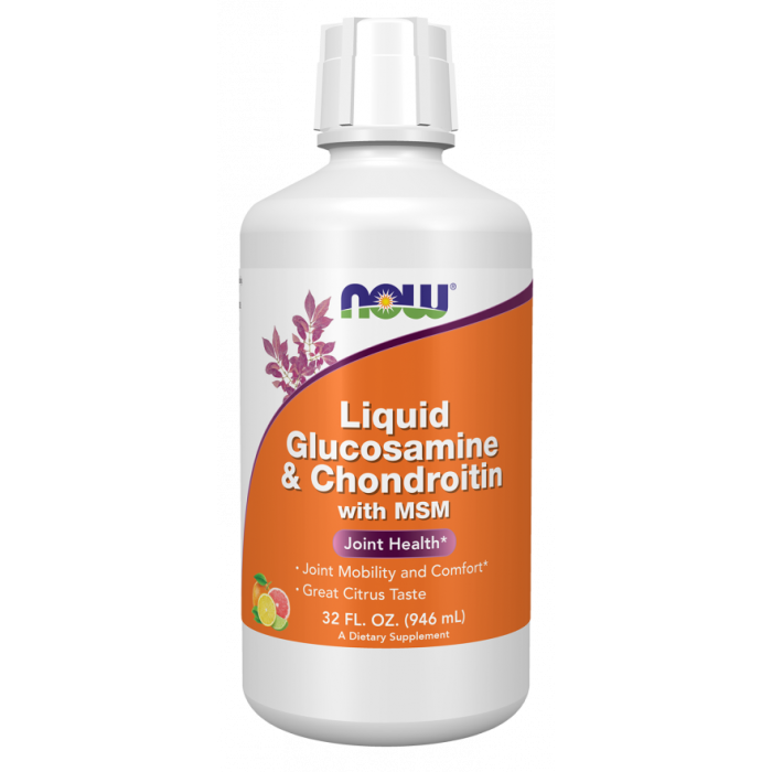 NOW Foods Liquid Glucosamine & Chondroitin with MSM - 32 fl. oz.