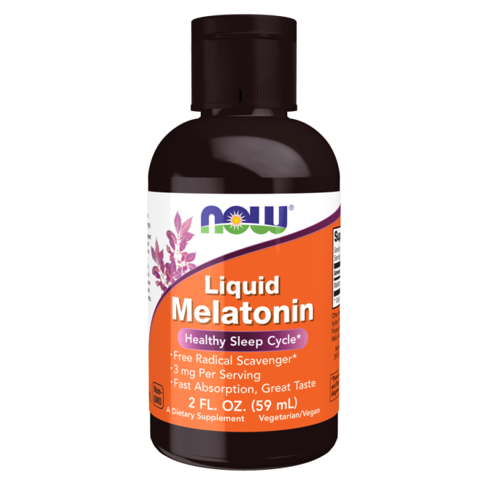 NOW Foods Liquid Melatonin - 2 fl. oz.