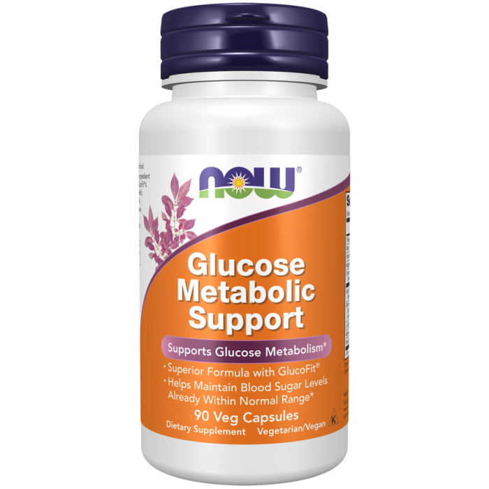 NOW Foods Glucose Metabolic Support - 90 Veg Capsules