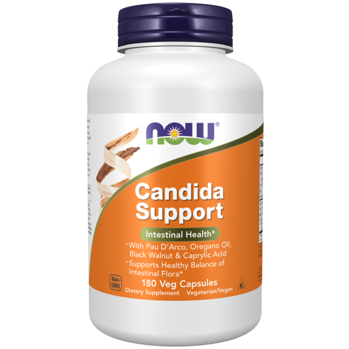 NOW Foods Candida Support - 180 Veg Capsules