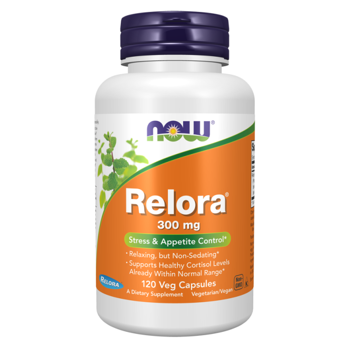 NOW Foods Relora® 300 mg - 120 Veg Capsules