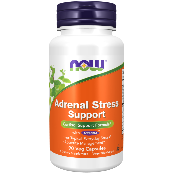 NOW Foods Adrenal Stress Support with Relora™ - 90 Veg Capsules