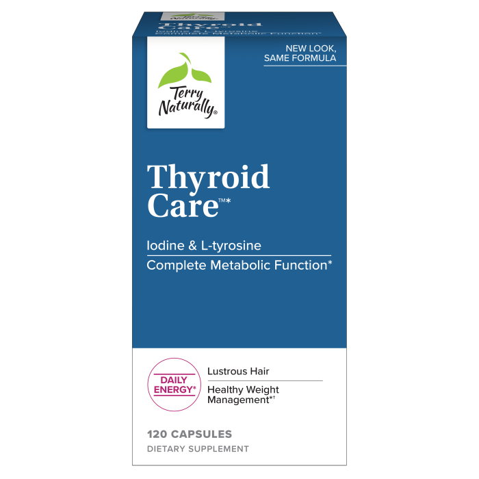 Terry Naturally Thyroid Care - Front view