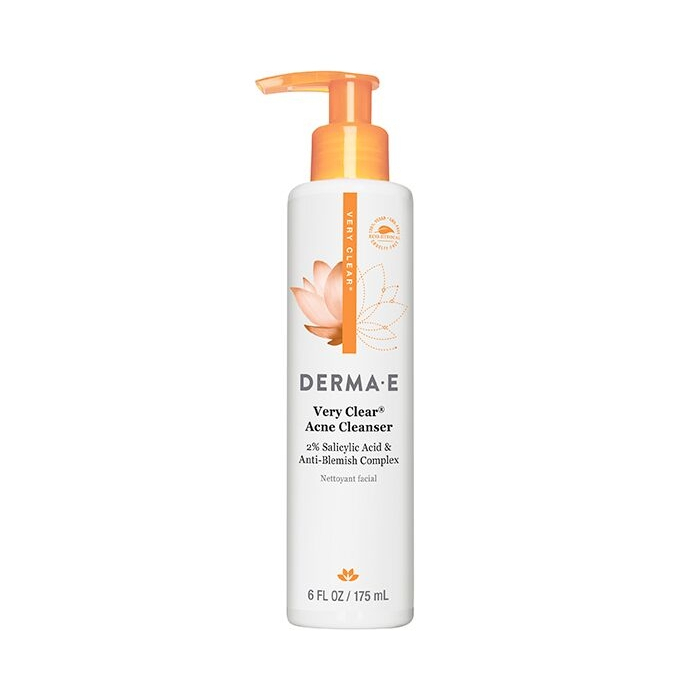 Derma E Very Clear Acne Cleanser, 6 fl. oz.
