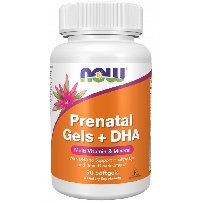 NOW Foods Prenatal Gels + DHA