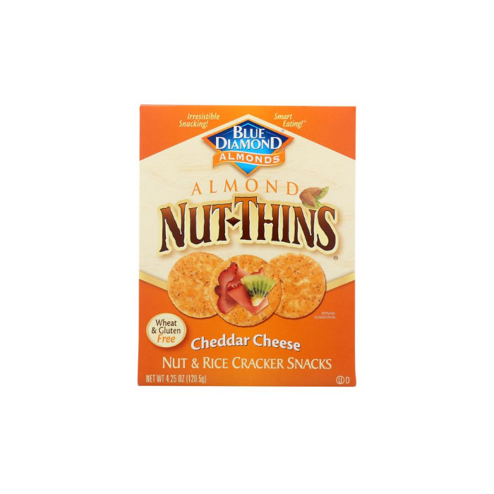 Blue Diamond Cheddar Cheese Nut-Thins Cracker - Main