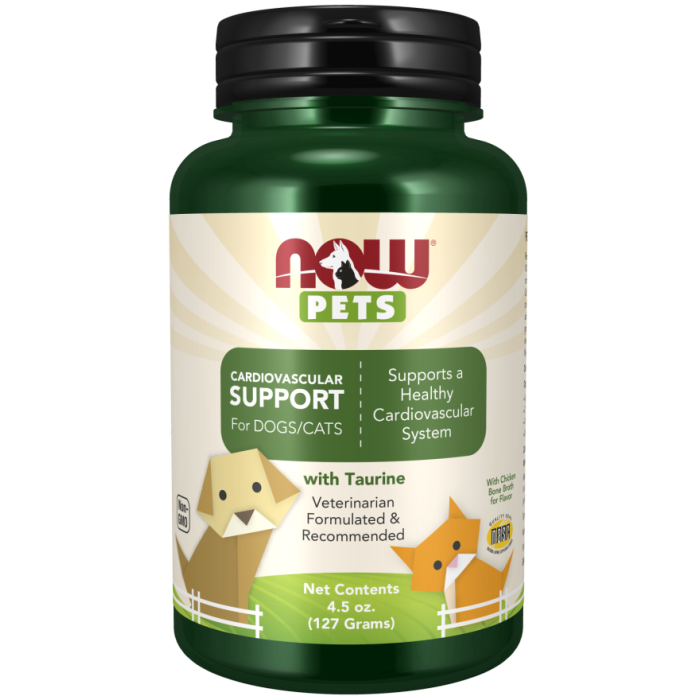 NOW Foods Cardiovascular Support for Dogs & Cats - 4.5 oz. Powder