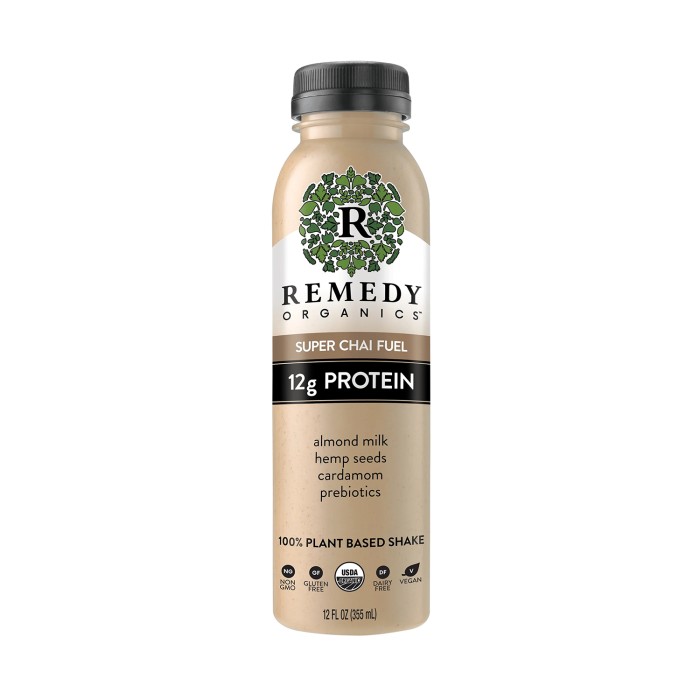 Remedy Organics Super Chai Fuel Protein Shake - Front view