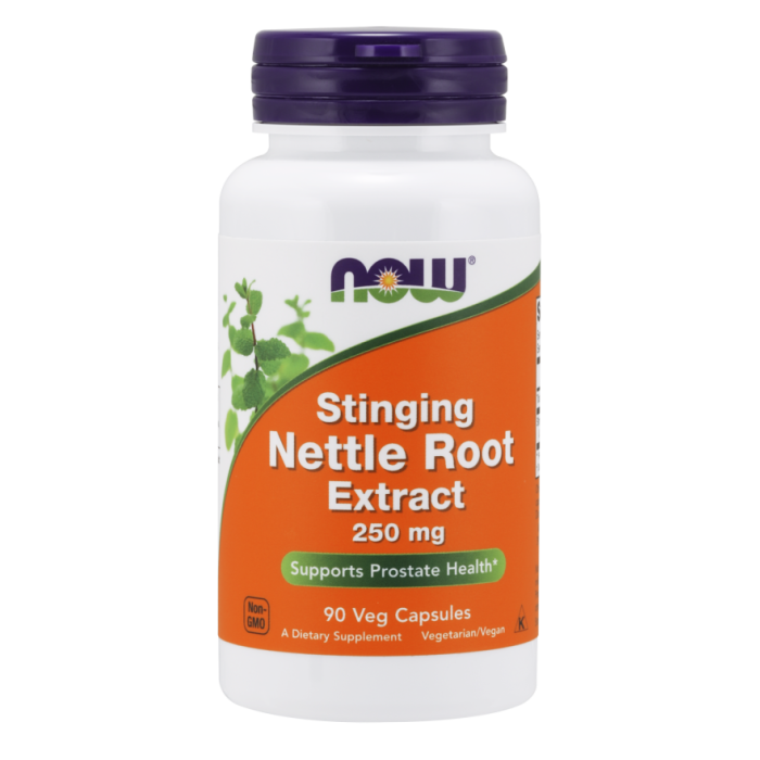 NOW Foods Stinging Nettle Root Extract 250 mg - 90 Veg Capsules