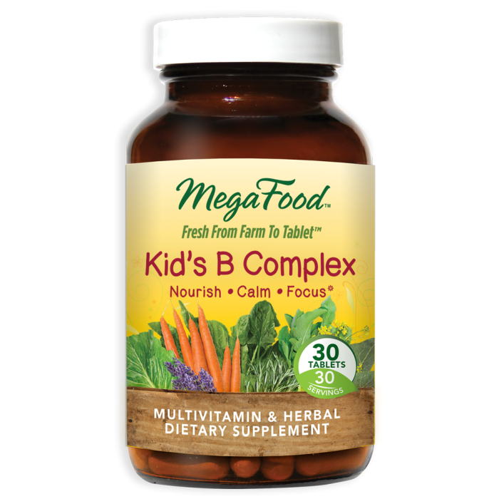 MegaFood Kid's B Complex, 30 Tablets