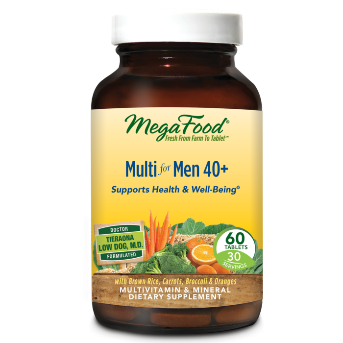 MegaFood Multi For Men 40+, 60 Tablets