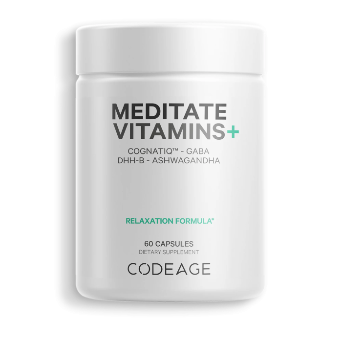Codeage Meditate Vitamins+ - Front view