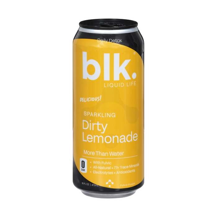 Blk Water Sparkling Dirty Lemonade Can, 16.9 oz.