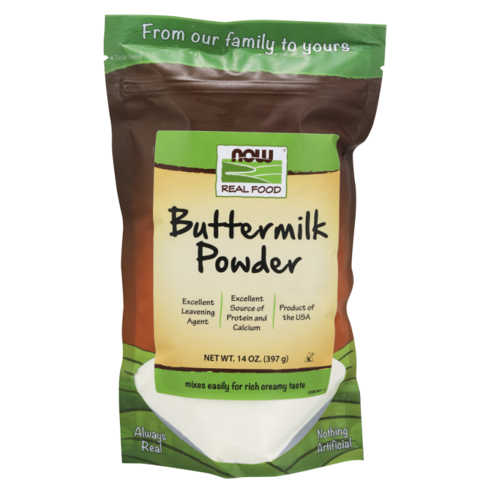 NOW Foods Buttermilk Powder - 14 oz.