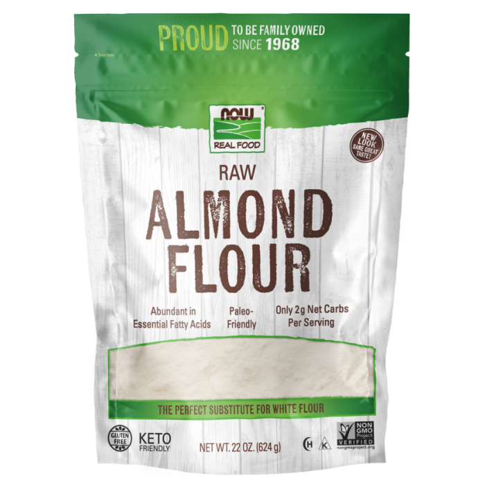 NOW Foods Almond Flour, Raw - 22 oz.