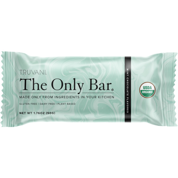 Truvani The Only Bar Chocolate Mint Bar, 1.76 oz.