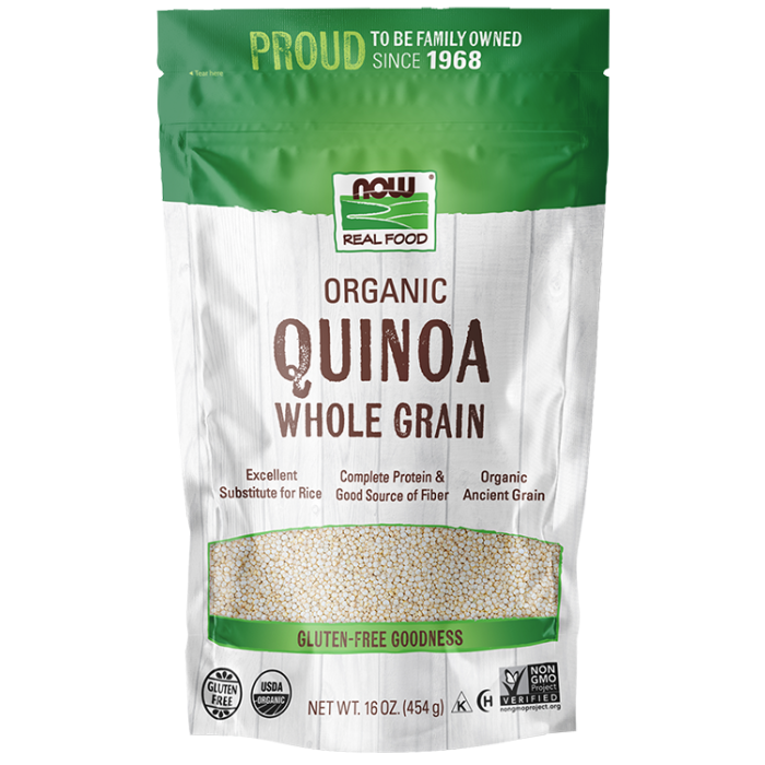 NOW Foods Quinoa Whole Grain, Organic - 16 oz.