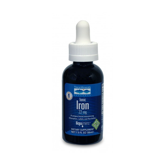 Trace Minerals Ionic Iron 22 mg, 1.9 oz.