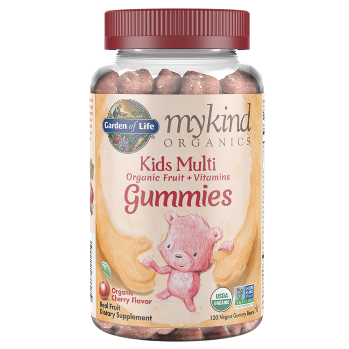 Garden of Life Organics Kids Multi, Cherry Flavor, 120 Gummies