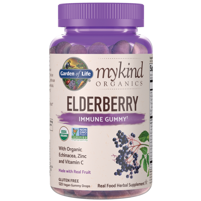 Garden of Life mykind Organics Elderberry Gummy